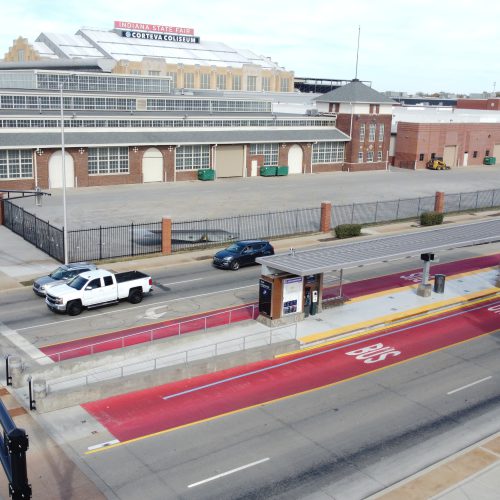 Purple Line BRT Construction