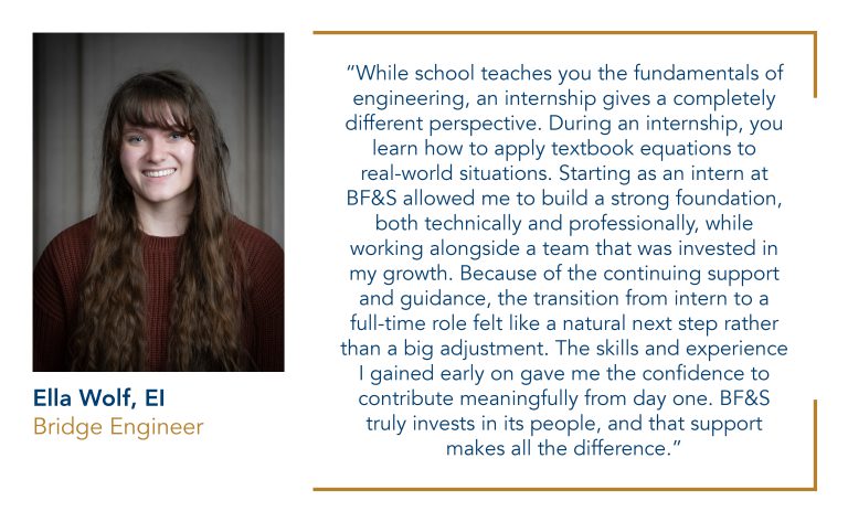 Ella Wolf - Internship Quote